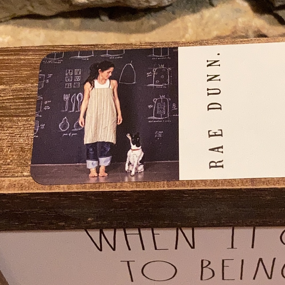 NWT Rae Dunn Father’s Day Wooden Box Sign - Picture 5 of 16